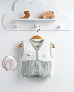 4482 Bebek Desenli Yelek