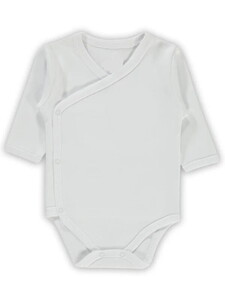 222 Bebek Çıtçıtlı Uzun Kollu Kundak Body