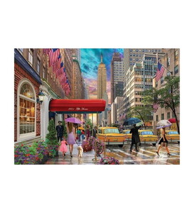  T107-5 North Fifth Avenue NYC 1000 Pcs Puzzle
