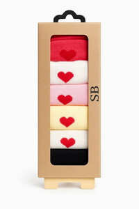 2031 Bebek Kalpli Kutulu 0-6  Ay New Born 5'li Çorap