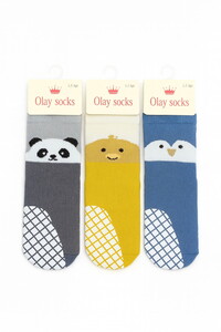 11010055 Bebek Kaydırmaz Tabanlı Havlu Soket Çorap