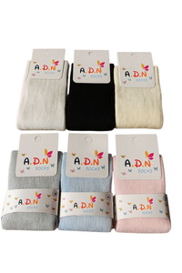 5034 Bebek Düz Külotlu Çorap