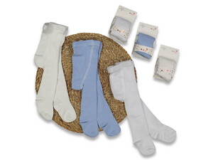  5034 Bebek Düz Külotlu Çorap