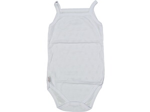  1637 Bebek Kalpli Desenli Çıtçıtlı İp Askılı Body