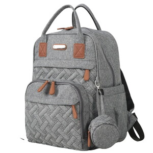 6690 Lucky Keten Anne Bebek Bakım Sırt Çantası