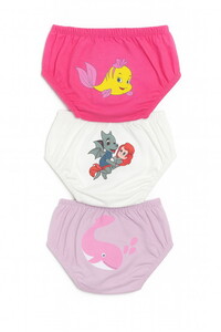  7031 Bebek Hayvan Desenli Baskılı 3'lü Alıştırma Külodu