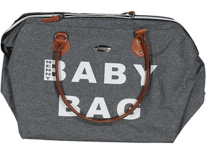 G078 Unisex Bayb Bag Baskılı Bebek Bakım Çantası
