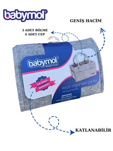  8362 Keçe Organizer Saplı Çanta