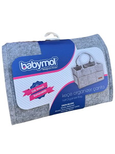  8362 Keçe Organizer Saplı Çanta