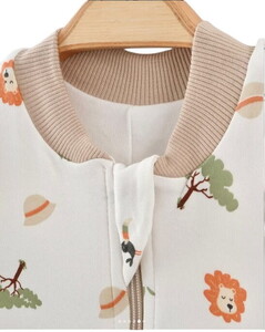  213 Bebek Elyaf Dolgusuz Fermuarlı Uyku Tulumu