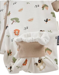  213 Bebek Elyaf Dolgusuz Fermuarlı Uyku Tulumu