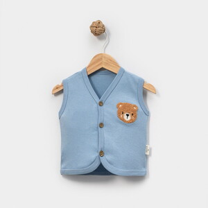  2160LV Bebek Süzene Ayıcıklı Yelek