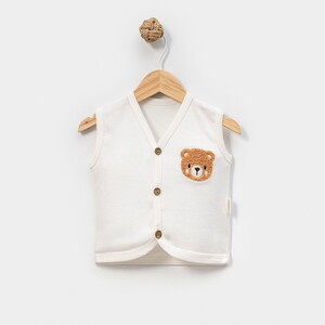  2160LV Bebek Süzene Ayıcıklı Yelek