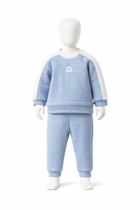  9004T Erkek Bebek Quılted Kışlık 2'li Takım