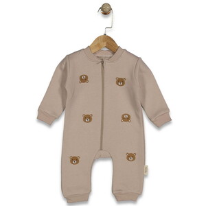 254097 Unisex Bebek Tiny Bear Fermuarlı Takım
