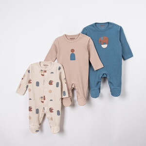 251072 Bebek Shapehant Patikli 3'lü Tulum