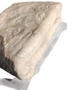  907841 Unisex Bebek Karışık Kabartmalı Peluş Battaniye