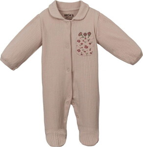  243380 Kız Bebek Ecris Manşetli 3'lü Tulum