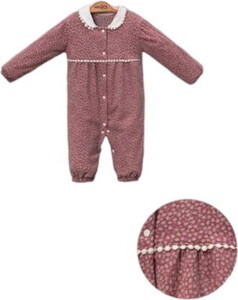  233923 Kız Bebek Yakalı Hamburg Tulum