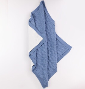  3038 Bebek Natural Triko Battaniye