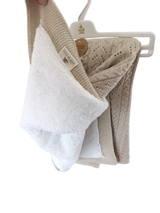  3045 Bebek Natural Triko Battaniye