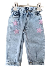  618 Misselite Kız Bebek Triko Pantolonlu 3'lü Takım