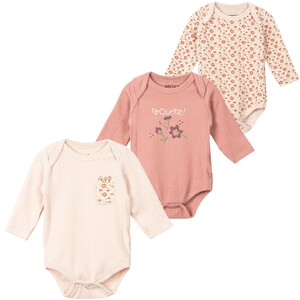 243381 Kız Bebek Ecris Favourite 3'lü Uzun Kollu Body