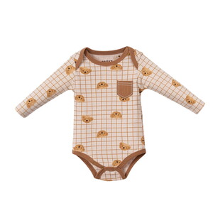  243191 Bebek Mango 3'lü Uzun Kollu Body