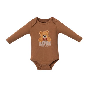  243191 Bebek Mango 3'lü Uzun Kollu Body