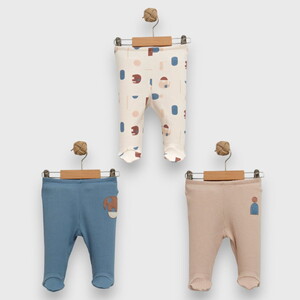 251071 Bebek Shapehant Uzun Patikli 3'lü Alt