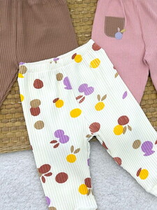  223138 Bebek Benekli Uzun 3'lü Alt