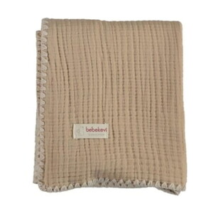  1344 Unisex 4 Katlı Müslün Battaniye