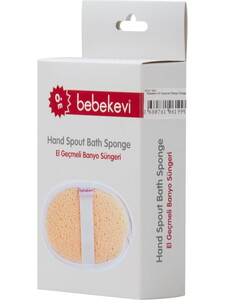  BEVI1041 Bebe El Geçmeli Banyo Süngeri