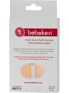  BEVI1041 Bebe El Geçmeli Banyo Süngeri